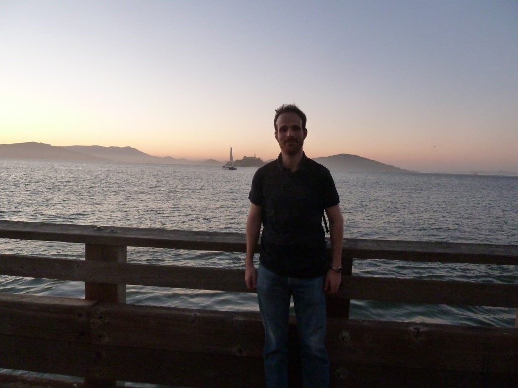In front of Alcatraz